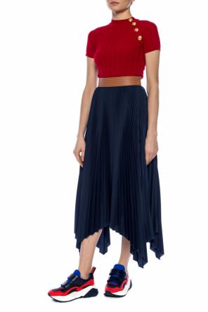 Raw-trimmed pleated skirt, zdjęcie 2 Raw-trimmed pleated skirt od Loewe